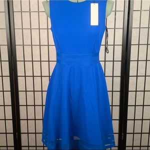 Calvin Klein dress blue size 4 sleeveless
